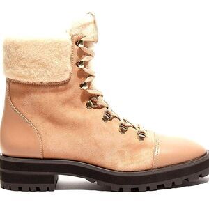 Stuart Weitzman Alpine Cozy Combat Boot